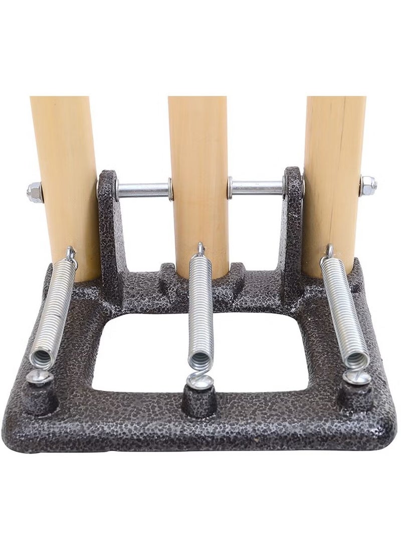 Generic Cricket Stumps With Spring Stand  - Image 4
