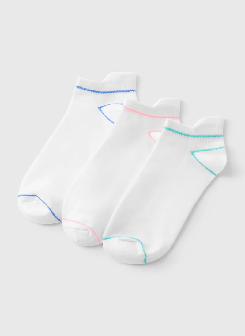 Matalan 3 Pack Trainer Socks