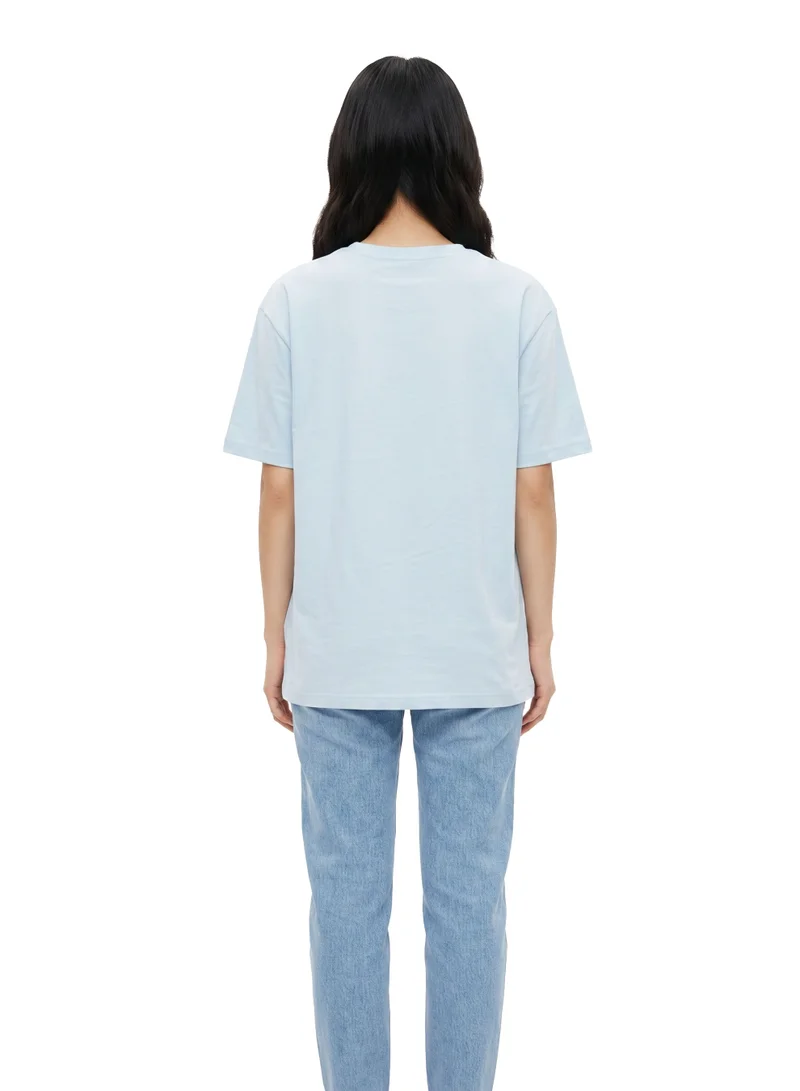 ديزني Disney Stitch “Ohana” Women’s Oversized Drop Shoulder Graphic T-Shirt – Casual Relaxed Fit Tee