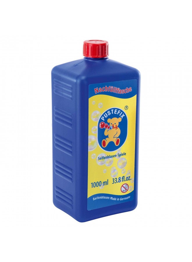 PUSTEFIX 33.8 oz Refill Bottle of Pustefix Liquid Bubble Blowing Soap Solution, 1000ml - Image 1