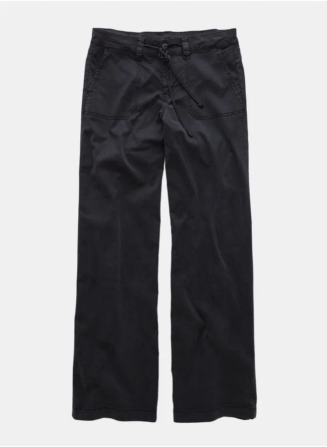 American Eagle AE Stretch Low-Rise Baggy Wide-Leg Pant