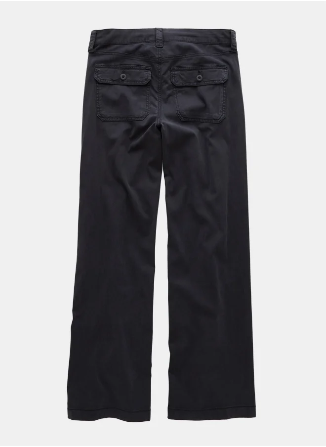 American Eagle AE Stretch Low-Rise Baggy Wide-Leg Pant