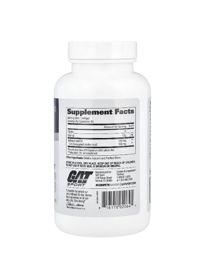 GAT GAT, Sport, CLA 1250, 1,250 mg, 90 Softgels  - Image 2