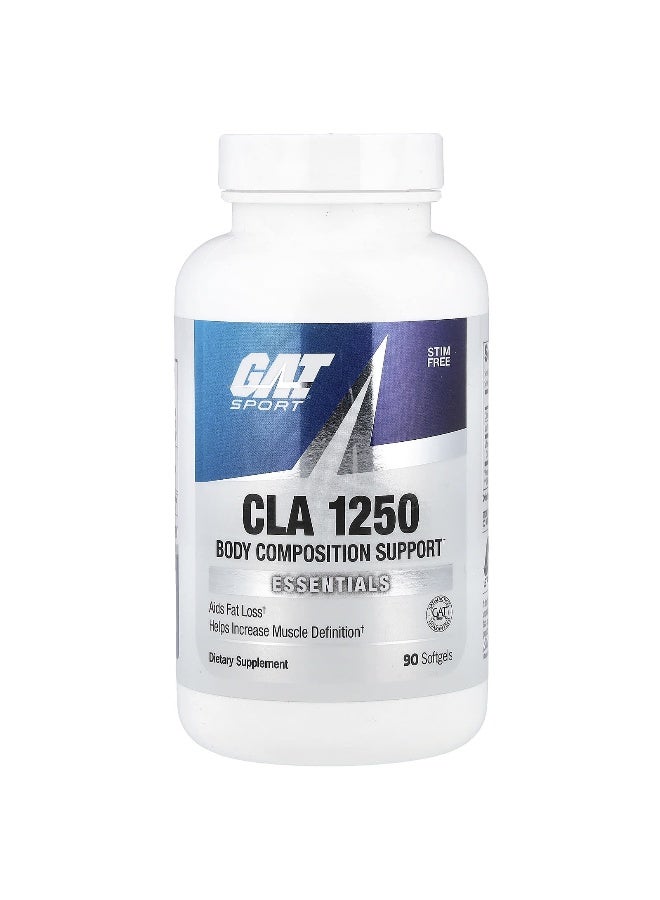 GAT GAT, Sport, CLA 1250, 1,250 mg, 90 Softgels  - Image 1