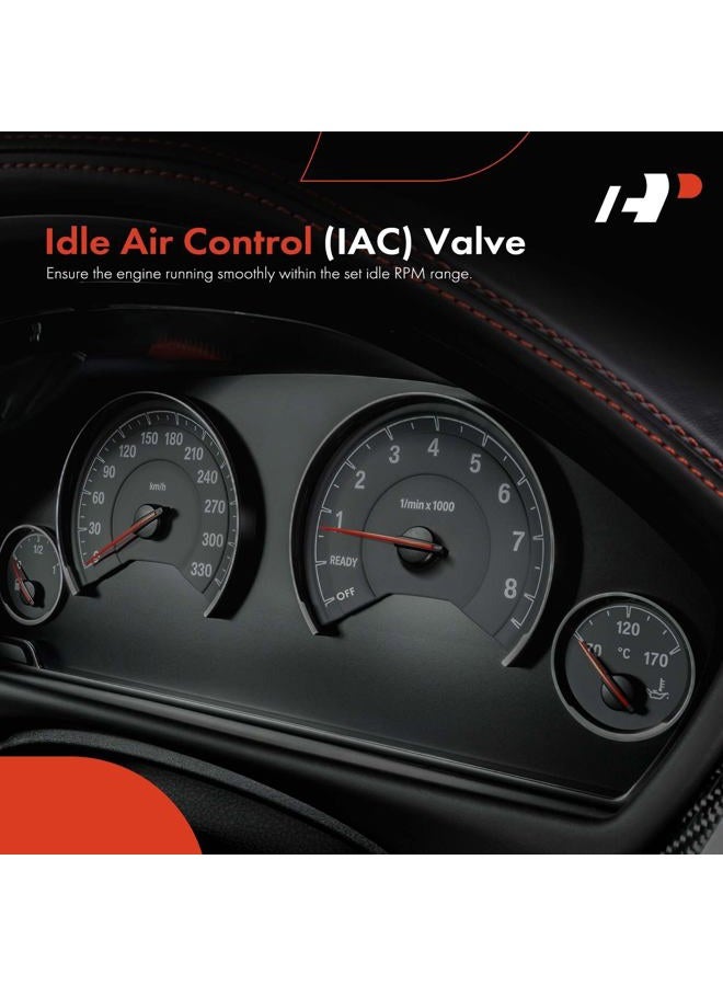 A-Premium Idle Air Control Valve Replacement for Chevrolet Silverado 1500 1999-2007 Sonora C1500 C2500 C3500 GMC Isuzu Oldsmobile Cadillac - Image 2