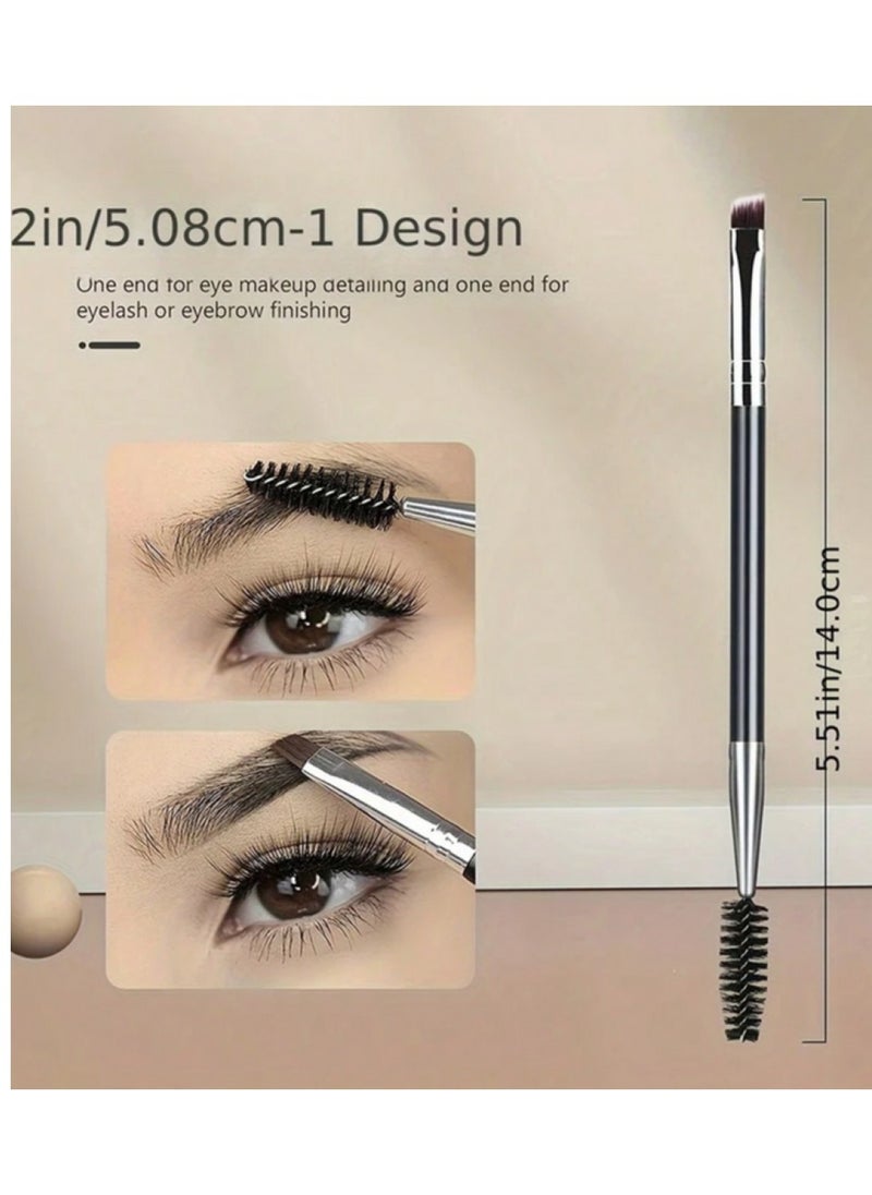 Generic - Eyelash Curler Kit for Women Includes Eyelash Curler, Eyebrow Brush, Comb & Separator, Mascara Brush, Angled Brow Brush, and 10 Extra Silicone Replacement Eyebrow & Eyelash Pads to Fit All Eye Shapes - Image 1