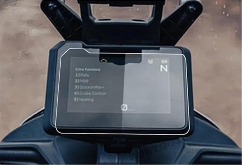 Vuzmode Motorcycle Dash Screen Protector for 890 Adventure R/Rally 2023 - Image 4