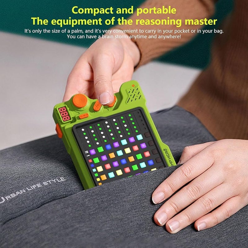 آلة فك الشفرة الأرجوانية للعلوم والتكنولوجيا والهندسة والرياضيات لعبة ألغاز لتطوير مهارات التفكير النقدي - Image 4