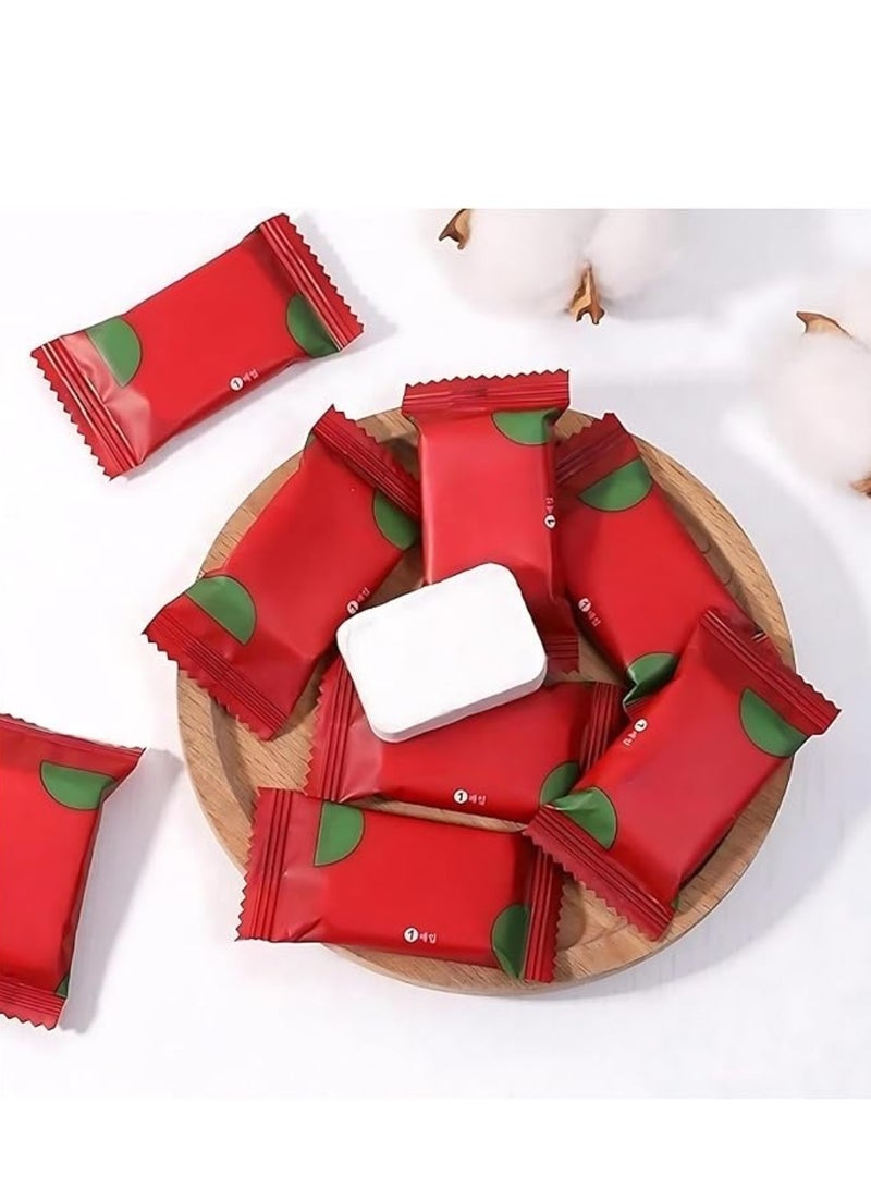 مناديل قطنية مضغوطة للسفر – ناعمة وصحية للاستعمال مرة واحدة - Image 1