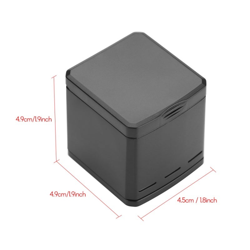 TELESIN Rechargeable Triple Charger Battery Charging Box Kit Battery Protective Storage Charging Box Case with 2 Pcs Battery USB Cable Portable Replacement Battery for GoPro Hero 5/6/7 Black Action Sports Cameras - Image 3