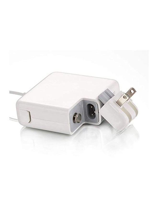 NIBEMINENT - Replacement Lightning Charger For Apple MacBook Pro White - Image 1