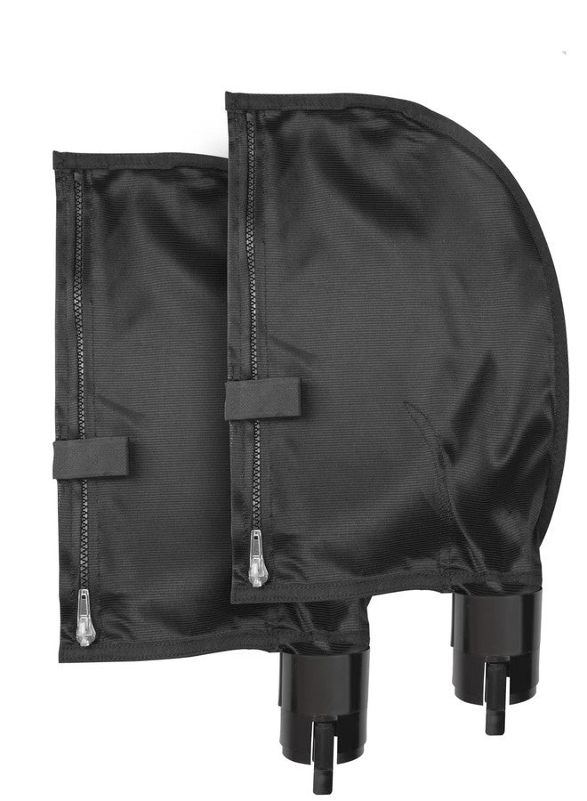 UCEDER Black Nylon Mesh Pool Cleaner Bags,All Purpose Filter Bag with Zipper Replacement for Polaris 360 and 380 Pool Cleaner (3) - Image 1