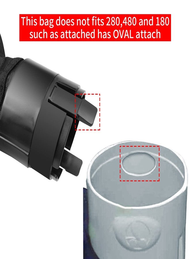 UCEDER Black Nylon Mesh Pool Cleaner Bags,All Purpose Filter Bag with Zipper Replacement for Polaris 360 and 380 Pool Cleaner (3) - Image 5