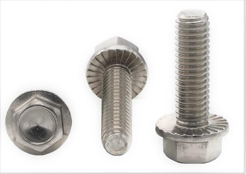 Everbuilt Exhaust Manifold/Header Bolts Compatible for Chevy GM Buick Pontiac LS1 LS3 LS2 LSX ICT LM7 LR4 LQ4 LS6 LQ9 L33 LH6 L92 L76 L99 L96 L82 L83 L84 L86 L87 LT1 551696 (SS Serrated Flange Bolt) - Image 2