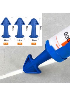 Plexaris 15pcs Tiles Tools Kit Stainless Steel Head Scraper Tool Set Sealant Finishing Grout Caulking Tool Silicone Joint Sealing Tools Home Tools For Kitchen Bathroom Window Sink Joint  - Image 5