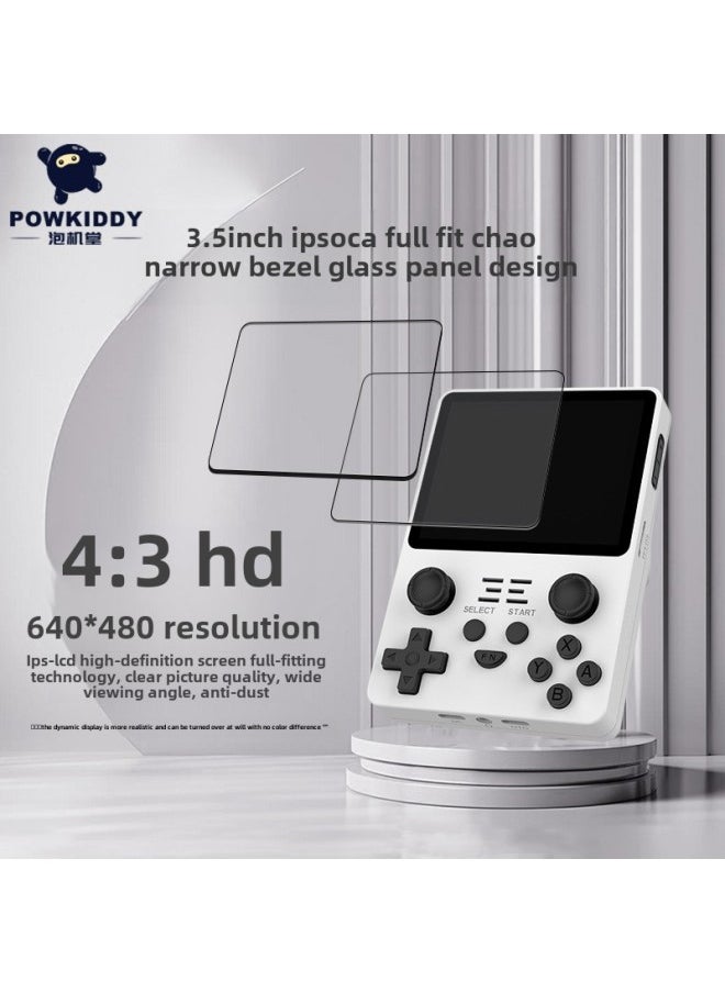Generic - Powkiddy Bubble Machine Hall RGB20S Game Machine Open Source Handheld Mini Rocker Arcade Handheld Single Card Version Cross-border-Product Color:Rgb20s-64g (single Card)-Model:Transparent Black (english Version) [free Tempered Film] - Image 1