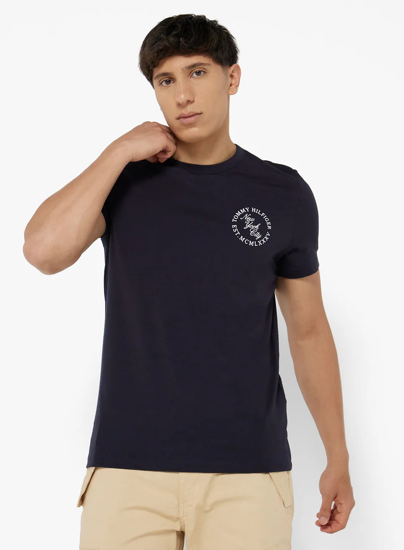 TOMMY HILFIGER Organic Cotton Slim Fit TSHIRT