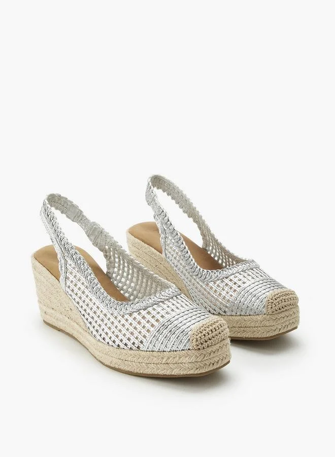 Peppermint Women Espadrille Slingback Mules