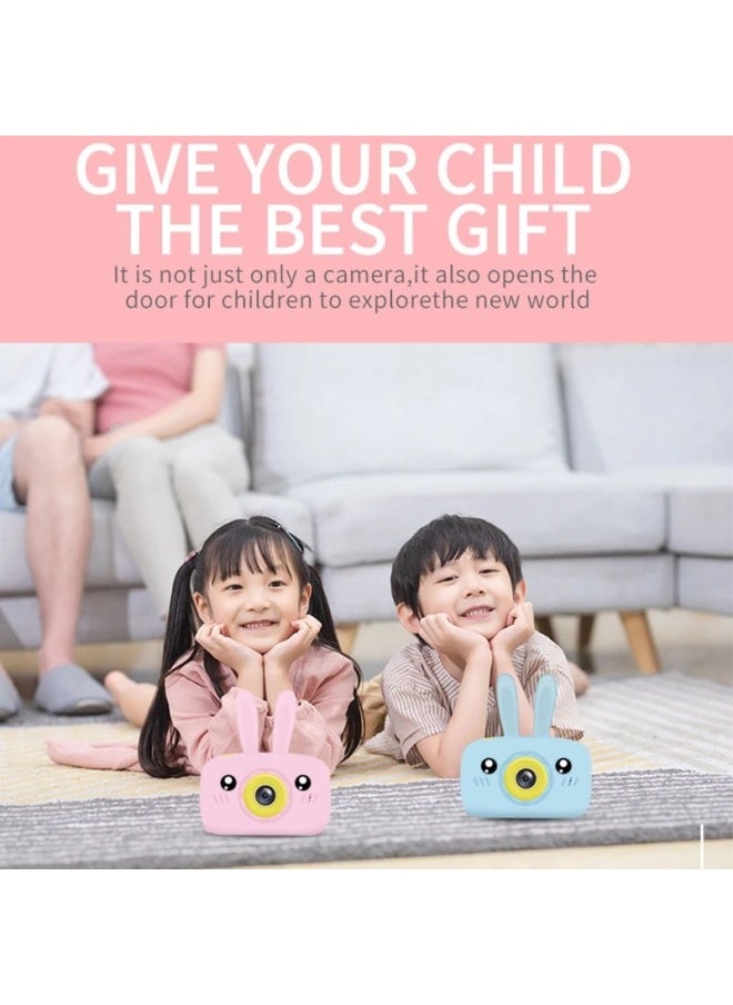 Children's Camera Mini HD Camera SLR Digital Camera Toy Photo Video Game Gift-Color:8G Card  - Image 5
