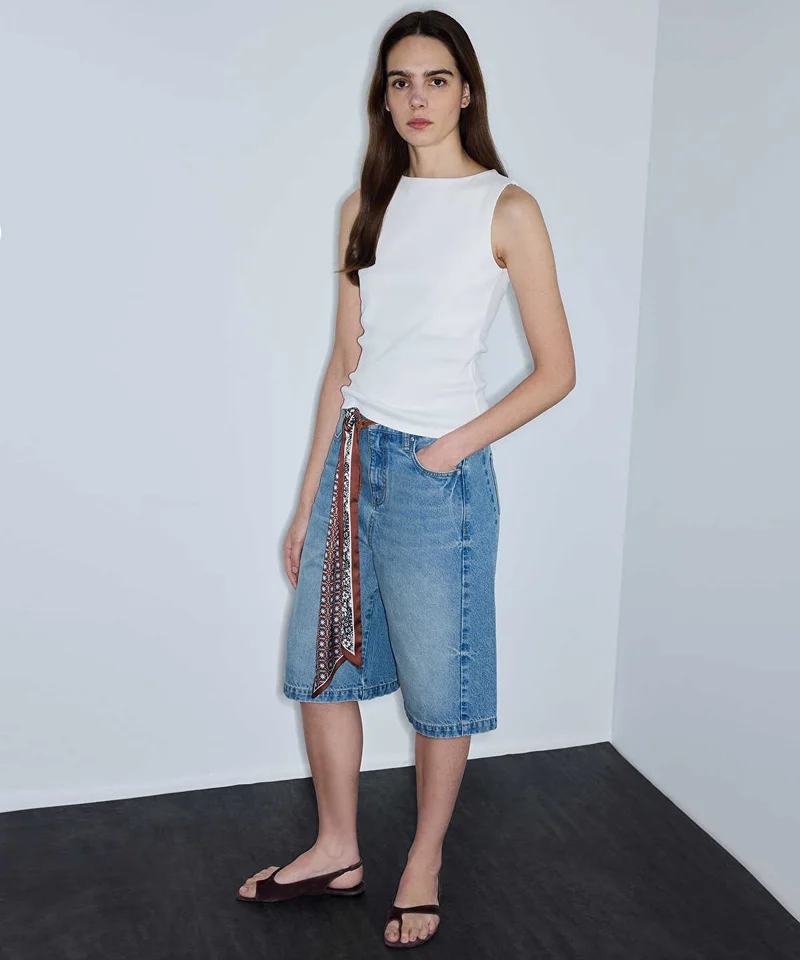 ايبيكيول Boat Neck Slim-Fit T-Shirt