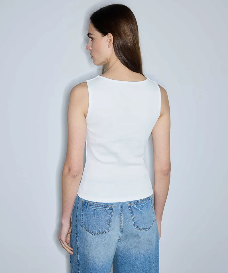 Ipekyol  Boat Neck Slim-Fit T-Shirt for Women | Best Price UAE