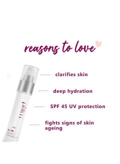 Plum Bright Years All Day Defence Cream Spf 45 Pa+++| Sun Protection | For Ageing Skin | 100% Vegan, Cruelty Free | 50Ml  - Image 4