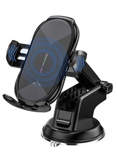 Wireless Car Charger Mount Auto-Clamping 10W 7.5W Fast Charging Car Phone Holder Air Vent Compatible with iPhone 11/11Pro/11ProMax/XSMax/XS/X Galaxy S10/S10+/S9/S9+ and More