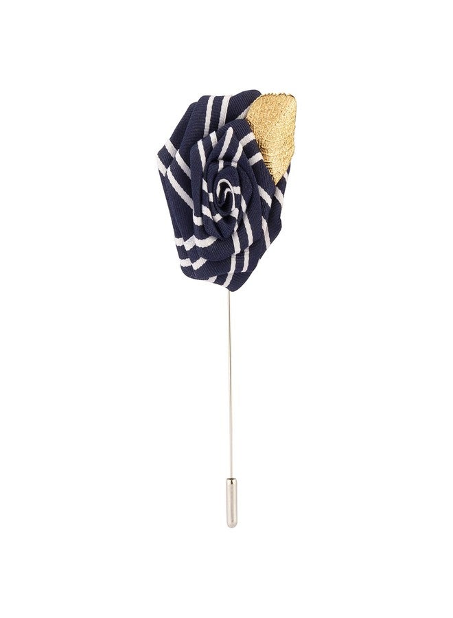 Knighthood Men's Lapel Pin Handmade Lapel Pin Flower Stick Boutonniere Pin - Image 1