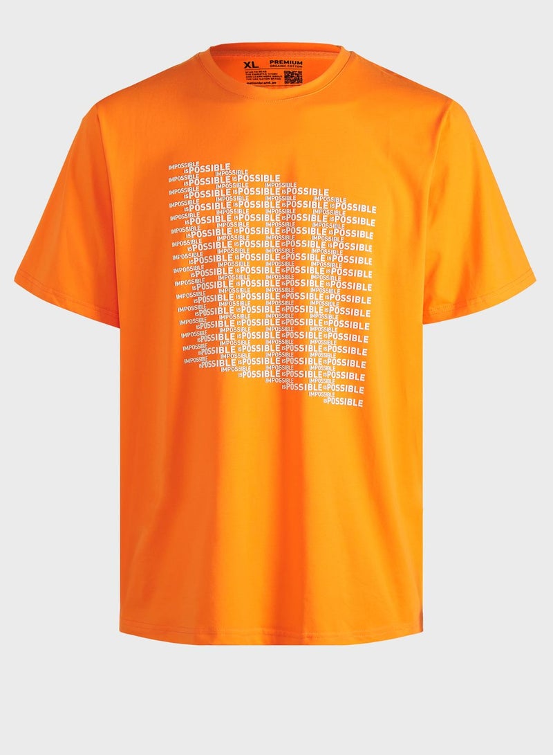 The Emirates Slogan Graphic T-Shirt - Image 1