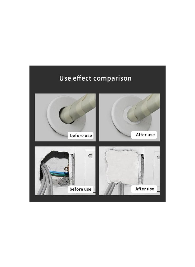 Generic - Super Diamond Mud Seal, Super Diamond Mud Seal Putty for Metal Repair,Waterproof Wall Repair Sealing Clay Duct Seal,Quick Mending Mud for Drain Connection,Wall Hole,Air Conditioning Hole (30g*8) - Image 1