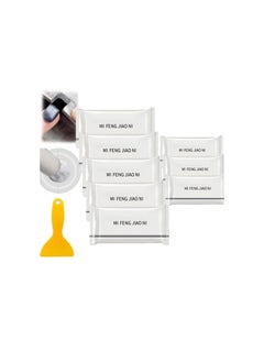 Super Diamond Mud Seal, Super Diamond Mud Seal Putty for Metal Repair,Waterproof Wall Repair Sealing Clay Duct Seal,Quick Mending Mud for Drain Connection,Wall Hole,Air Conditioning Hole (30g*8)