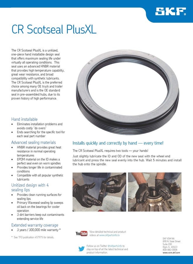 SKF Scotseal Plusxl Seal - 47691 - Image 5