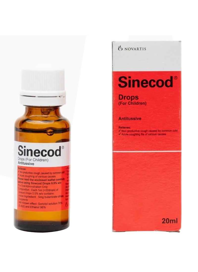 NOVARTIS Sinecode 0.5 Drops 20Ml 