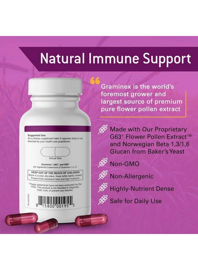 GRAMINEX Pollimmune 500Mg Beta 1 3/1 6 Glucan (Baker - Image 4