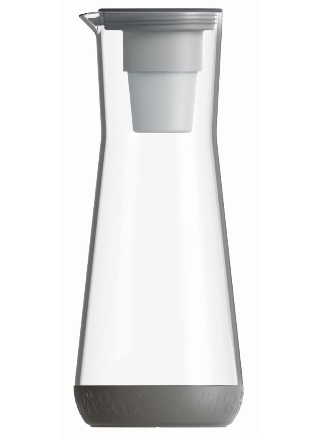 Hydros Hydros Water Filter Pitcher 40 oz Slim Design Patented Fast Flo Tech Dishwasher Safe Fills in Just 40 Seconds BPA Free 5 Cup Capacity Grey 
