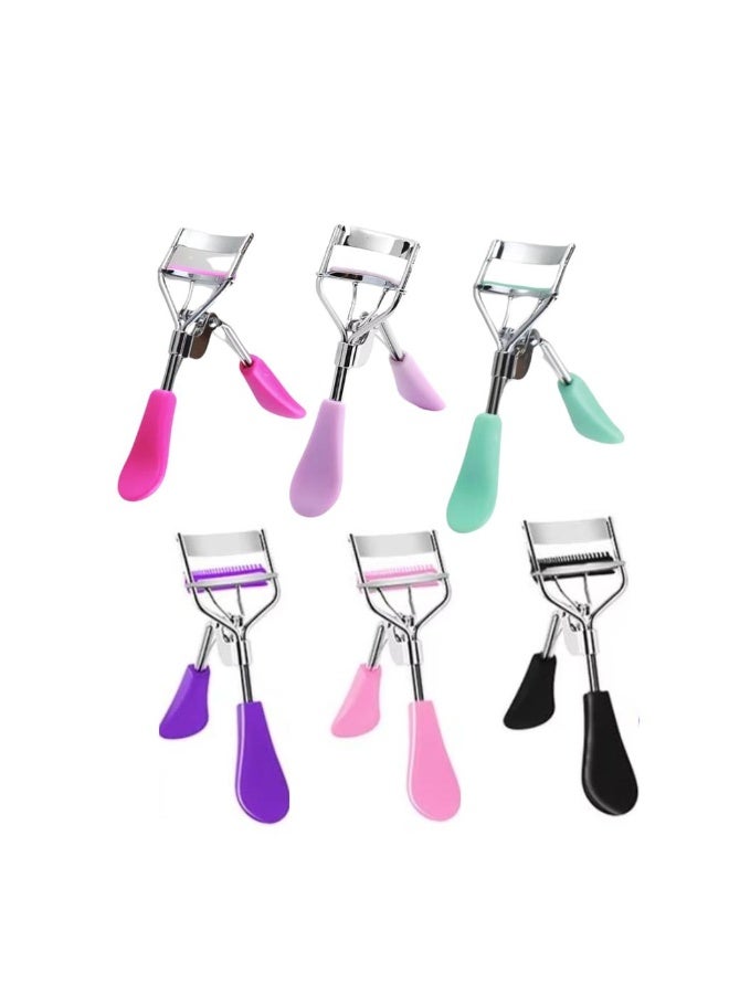 مشبك تجعيد الرموش بمقبض احترافي – تصميم مريح ودقة عالية لتجعيد مثالي للرموش بسرعة وسهولة – قطعة واحدة (قد يختلف اللون) - Image 4