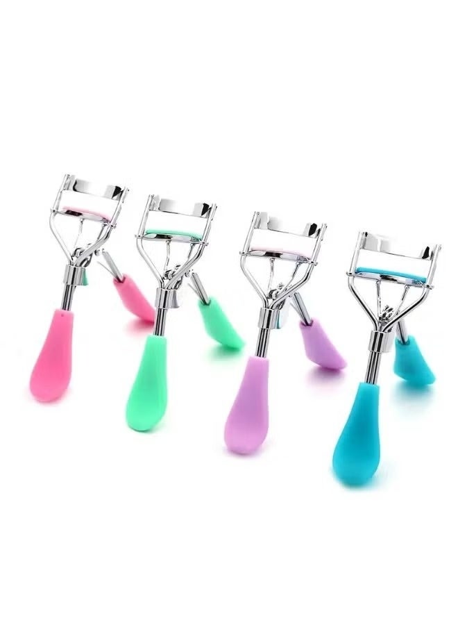 مشبك تجعيد الرموش بمقبض احترافي – تصميم مريح ودقة عالية لتجعيد مثالي للرموش بسرعة وسهولة – قطعة واحدة (قد يختلف اللون) - Image 3