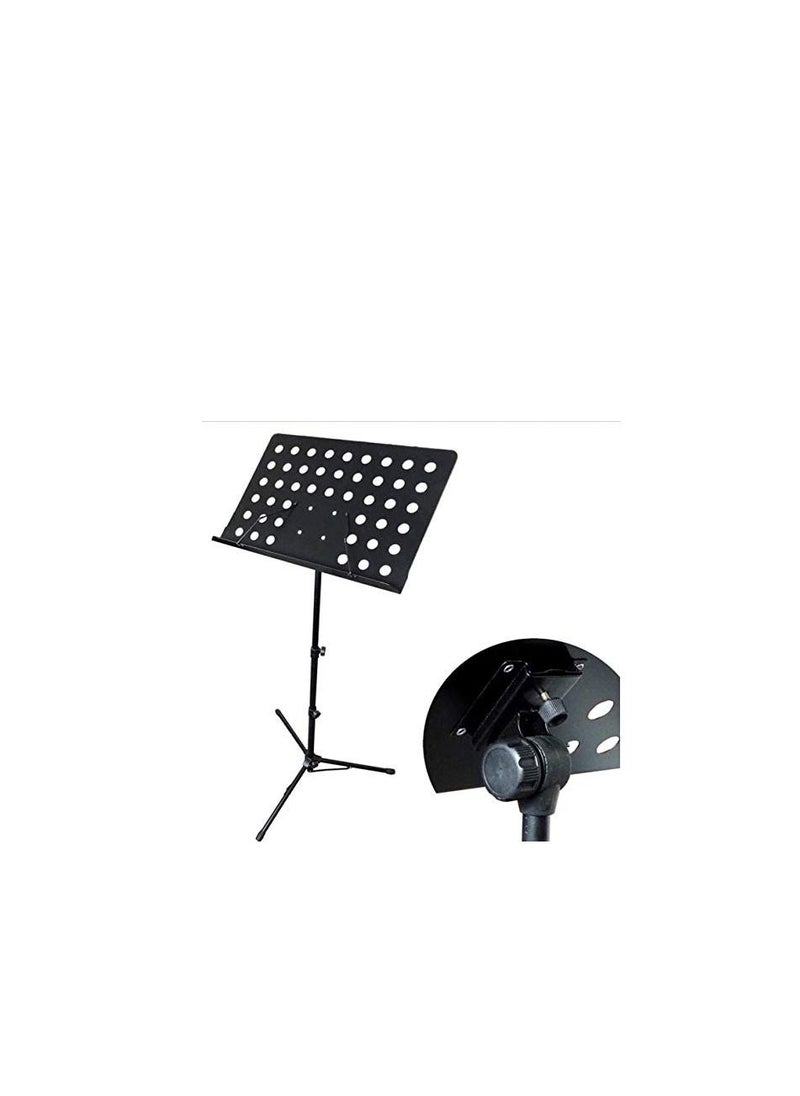 null - Adjustable Music Sheet Stand Black - Image 1