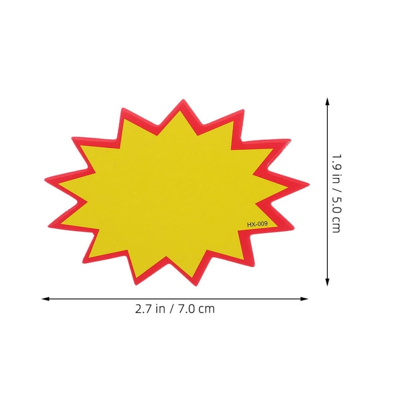 300 Pcs 5x7cm Blank Paper Price Labels Writable For Supermarket Fruit Vegetable Pricing - Image 3