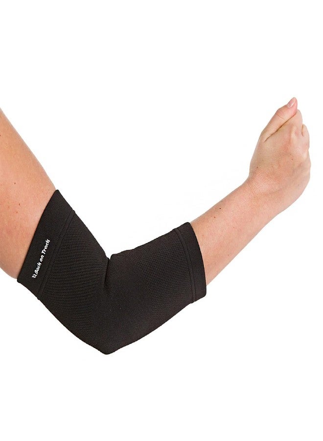 باك أون تراك دعامة الكوع Back on Track Physio قابلة للتمدد في أربعة اتجاهات 1207 بتقنية Welltex، أسود، صغير - Image 3