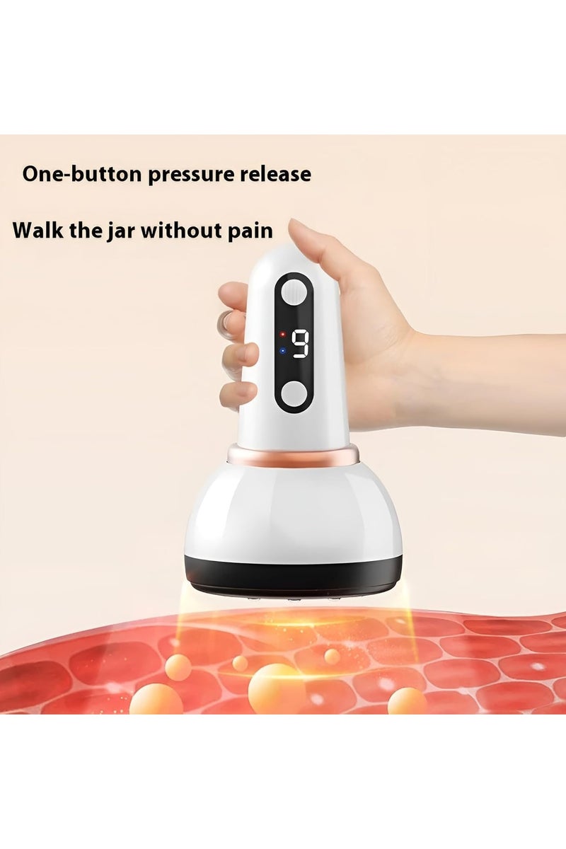 جهاز تدليك كهربائي لاسلكي بتقنية EMS والشفط – أداة متعددة الوظائف - Image 4