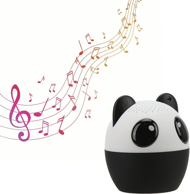 cheekyglo Pet Mini Bluetooth Speaker, 3W Audio Driver Animals Wireless Speakers with Selfie Function for Kids (Panda) - Image 2