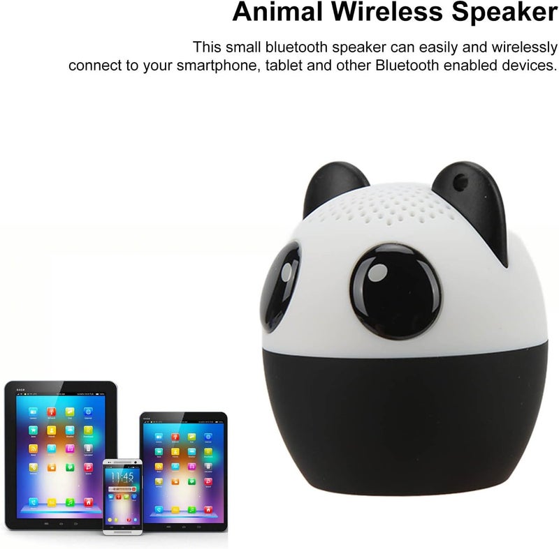 cheekyglo Pet Mini Bluetooth Speaker, 3W Audio Driver Animals Wireless Speakers with Selfie Function for Kids (Panda) - Image 3