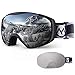 OutdoorMaster Ski Goggles with Cover Snowboard Goggles OTG Anti-Fog for Men Women - VLT 9.4% - Image 2