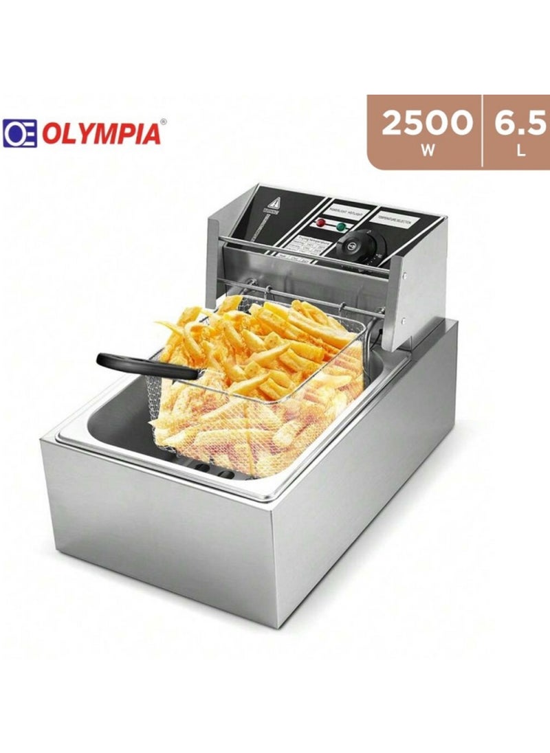 أوليمبيا مقلاة كهربائية عميقة 6.5 لتر 2500 واط  - Image 1