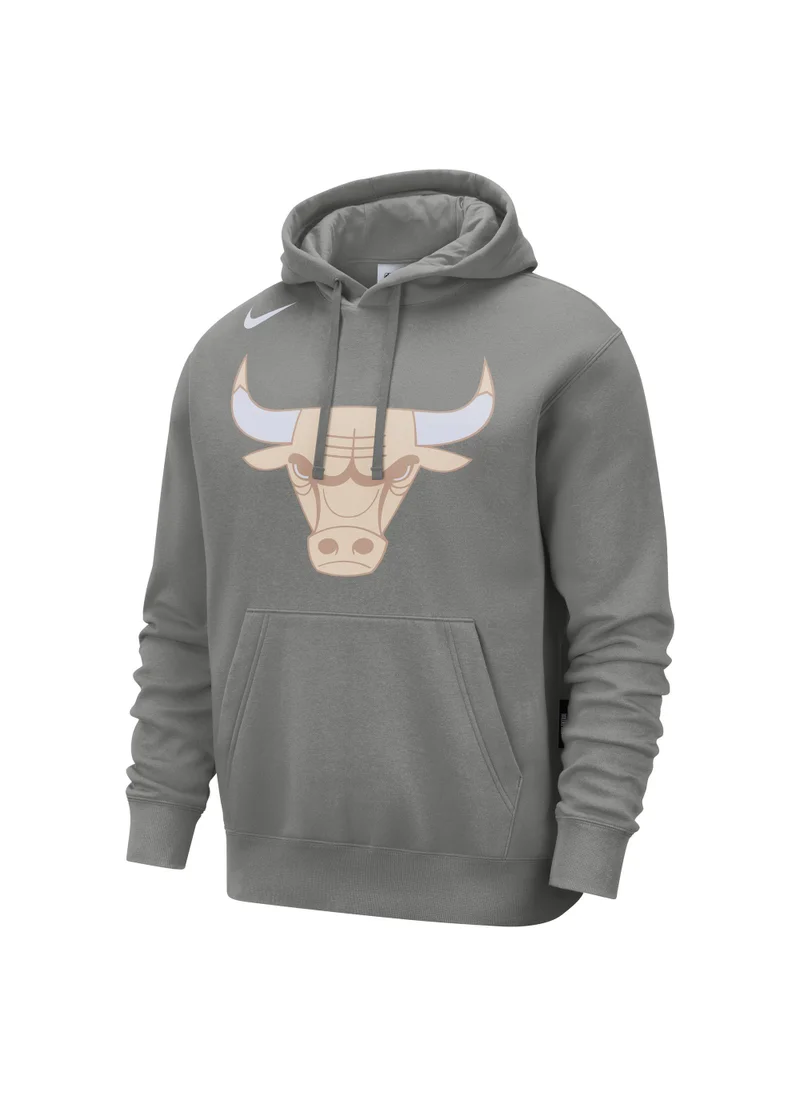 Nike Men's NBA Chicago Bulls Club City Edition Fleece Hoodie