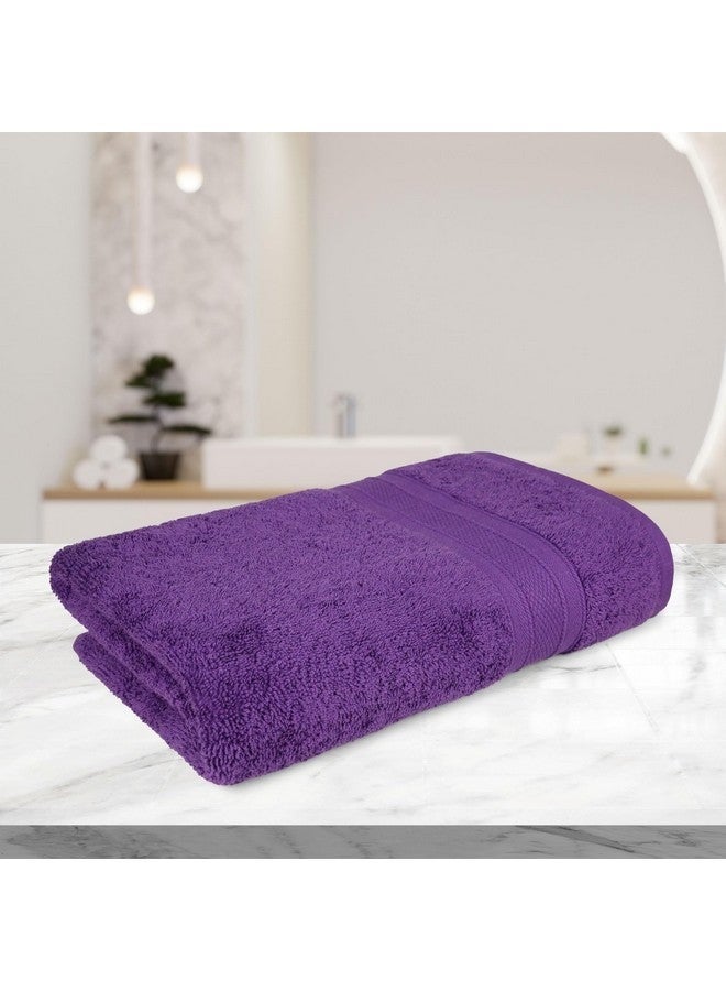 تى ام هوم فوطة قطن طبيعي 100% من TM HOME – لون موف أنيق – جودة فندقية بمواصفات عالمية – فائقة النعومة وسريعة الامتصاص - Image 3