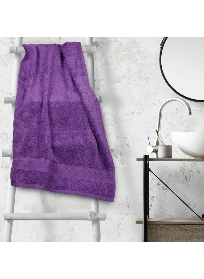 تى ام هوم فوطة قطن طبيعي 100% من TM HOME – لون موف أنيق – جودة فندقية بمواصفات عالمية – فائقة النعومة وسريعة الامتصاص - Image 1