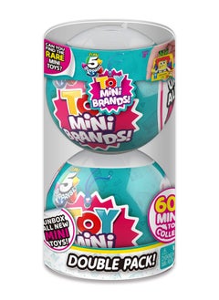 5 Surprise Toy Mini Brands Series 1 By Zuru (2 Pack) Toys Mystery Capsule Real Miniature Brands Collectibles Amazon Exclusive (Series 1)  - Image 1
