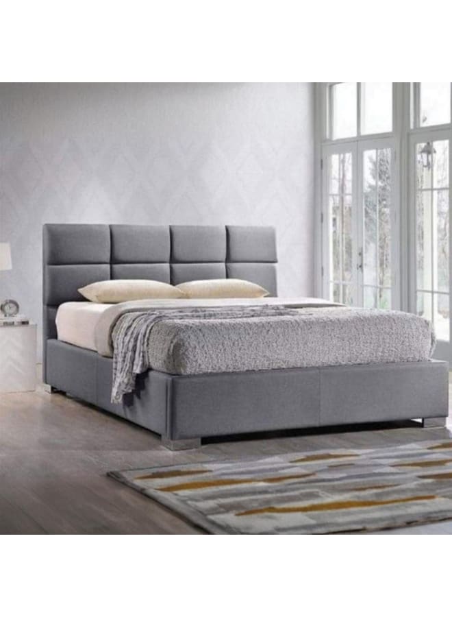 Joints سرير فردي رمادي 120x120x195 سم